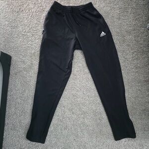 adidas Black Athletic Joggers with Logo